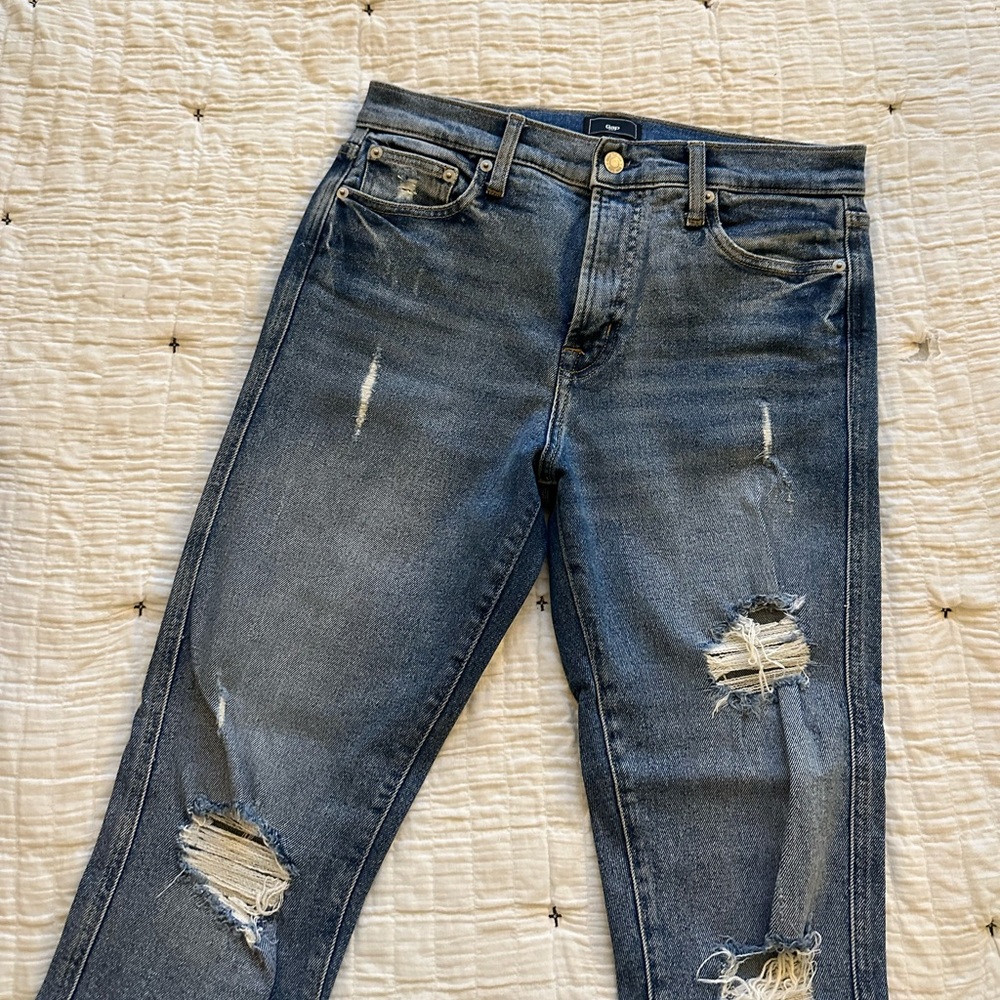Gap Straight Leg Jeans - Light Wash - Size 10/30